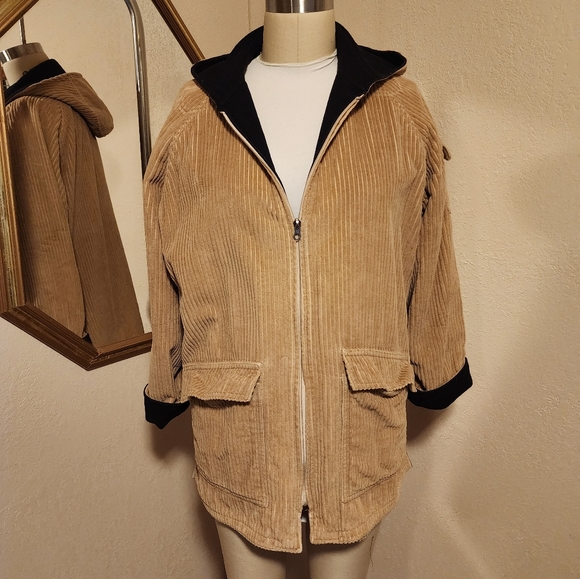 Vintage reversible wool jacket - Picture 4 of 6
